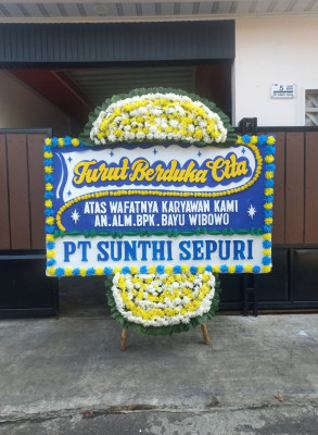 Papan Bunga Duka di Nagrakjaya