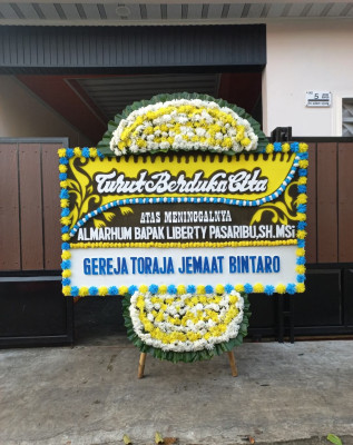 Papan Bunga Duka di Nagrakjaya