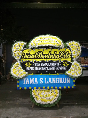 Papan Bunga Duka di Nagrakjaya